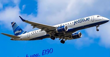 JetBlue Airways pożegnały ostatniego embraera E190