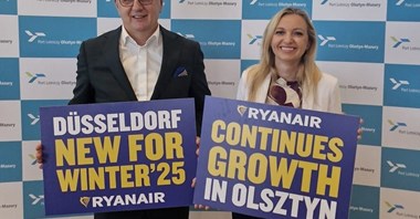 Ryanair ogłosił zimowy rozkład lotów z Olsztyna