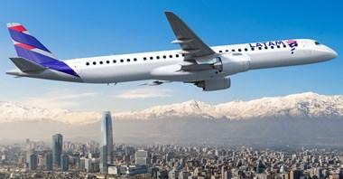 Grupa LATAM zamawia embraery E195-E2