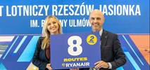 Rzeszów: Zimą osiem tras Ryanaira, w tym szkocka nowość