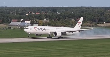 Lotnisko Radom obsłużyło B777-300ER
