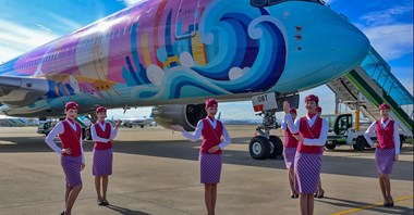 China Southern ze specjalnym malowaniem airbusa A350