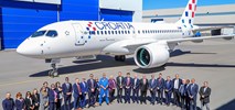 Croatia Airlines odebrały pierwszego airbusa A220-100