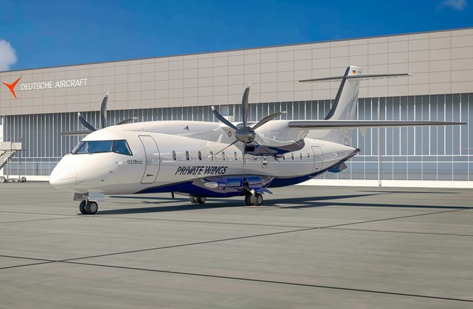 Deutsche Aircraft opóźnia pierwszy lot techniczny D328eco do 2026 r.