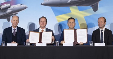 Szwecja podpisała kontrakt na cztery embraery C-390
