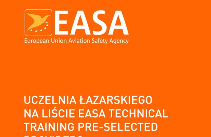 Uczelnia Łazarskiego na liście EASA