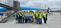 KLM Cityhopper wykonał lot pokazowy z Amsterdamu do Krakowa