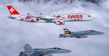 SWISS: Pierwszy A350 już w Zurychu (zdjęcia)