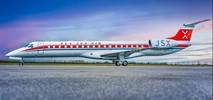 JSX: 50. embraer ERJ w barwach retro (zdjęcia)