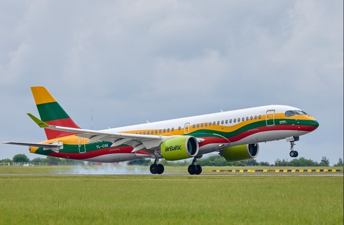 Wrzesień słabszy niż przed rokiem w airBaltic