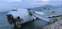 Hongkong. Jumbo Jet zakończył lot w morzu  