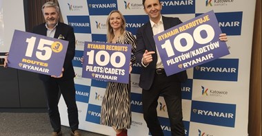 Ryanair ogłosił zimowy rozkład lotów dla Katowic. Trzy nowe trasy