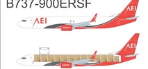AEI uruchamia program konwersji B737-900ERSF 