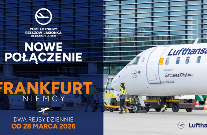 Rzeszów: Zmiana w siatce Lufthansy. Frankfurt zamiast Monachium