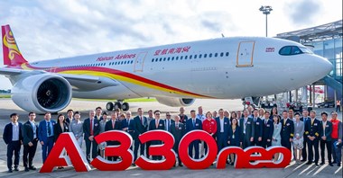 Hainan Airlines odebrały pierwszego airbusa A330neo
