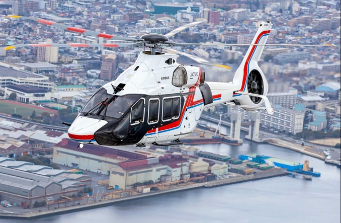 Pierwszy gaśniczy H160 dla strażaków z Hiroszimy