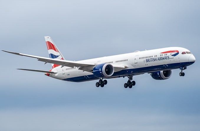 Internet od Starlink na pokładach British Airways