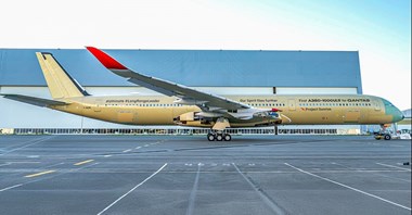 Qantas: A350 do projektu Sunrise nabiera kształtów w Tuluzie (zdjęcia)