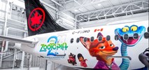 Air Canada prezentuje A220 w barwach filmu Zwierzogród 2 (zdjęcia)