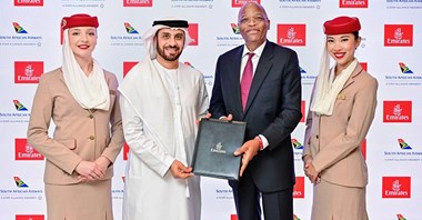 Emirates i South African Airways z codeshare. Więcej opcji podróży do RPA