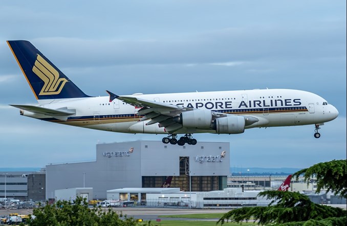 Singapur. Nowy podatek od lotów, aby sfinansować zakup SAF 
