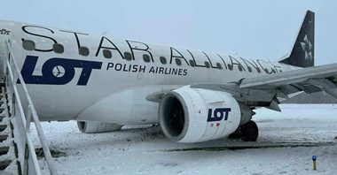 Wilno: Incydent przy lądowaniu embraera LOT