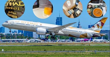 Etihad. Sprawdziliśmy klasę biznes w Dreamlinerach z i do Polski