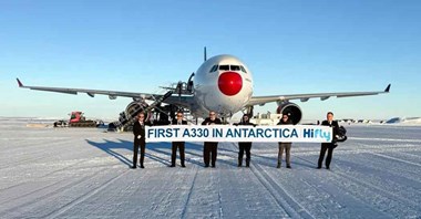 A330 HiFly wylądował na Antarktydzie 