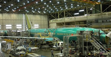 Boeing: Spadek dostaw w listopadzie 