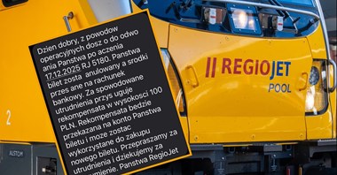 RegioJet: Większość nowych pociągów do Gdyni i Krakowa nie pojedzie [AKTUALIZACJA]