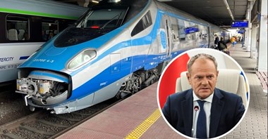 Tusk:  Będziemy mieli najszybszą kolej w Europie