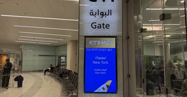 14-godzinny lot Abu Zabi – Nowy Jork. Ekonomia w A350-1000 Etihad Airways