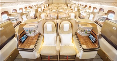 Emirates: B777 z klasą premium economy na trasach do Bejrutu i Pekinu