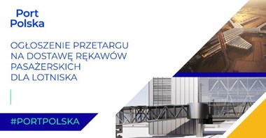 Przetarg na dostawę rękawów pasażerskich dla nowego lotniska