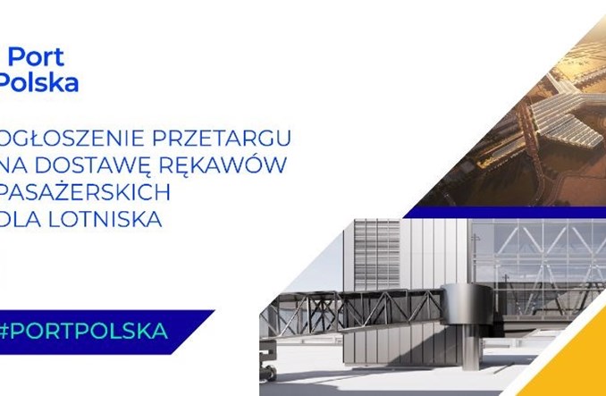 Przetarg na dostawę rękawów pasażerskich dla nowego lotniska