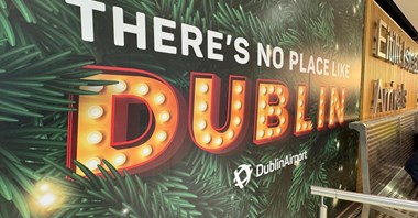 Dublin: Listopad z dwucyfrowym wzrostem liczby podróżnych