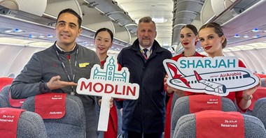 Air Arabia zainaugurowała loty do Modlina! (zdjęcia)
