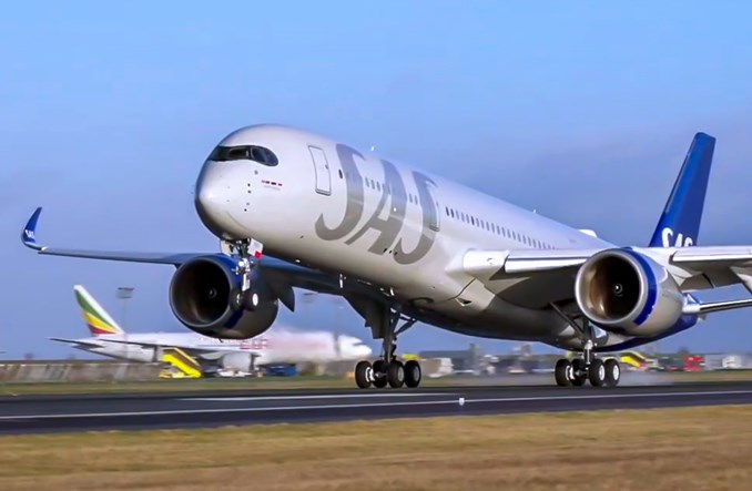 Linie SAS odebrały kolejnego airbusa A350-900