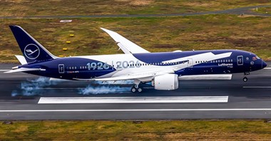 LH: Jubileuszowy B787-9 już we Frankfurcie (zdjęcia)