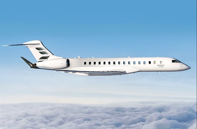 Bombardier: Global 8000 z certyfikatem typu od FAA