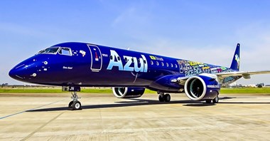 AZUL zmniejszają zamówienie na embraery E195-E2