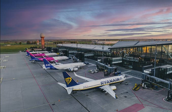 Gdańsk w TOP 5 kierunków Ryanaira w 2026 roku 