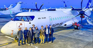 SUM Air odbiera pierwszego ATR-a 72-600