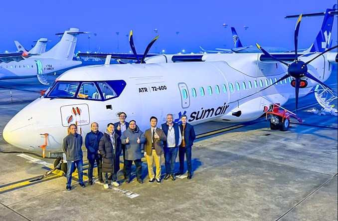 SUM Air odbiera pierwszego ATR-a 72-600
