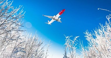 Ponad 27 mln podróżnych w samolotach Norwegian i Widerøe w 2025 r. 
