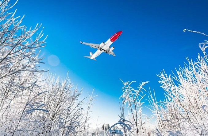 Ponad 27 mln podróżnych w samolotach Norwegian i Widerøe w 2025 r. 
