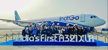 Linie IndiGo odebrały pierwszego A321XLR (zdjęcia)