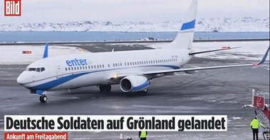 Enter Air przewiózł niemieckich żołnierzy na Grenlandię