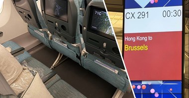 Cathay Pacific. Ekonomia w A350-900 na trasie Hongkong – Bruksela 
