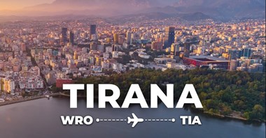 Ryanair poleci z Wrocławia do Tirany